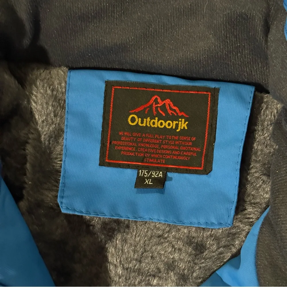 NWT Wolf‎ Cavalry OutdoorJK Winter Ski Jacket Water Proof Mens XL Fleece Lined